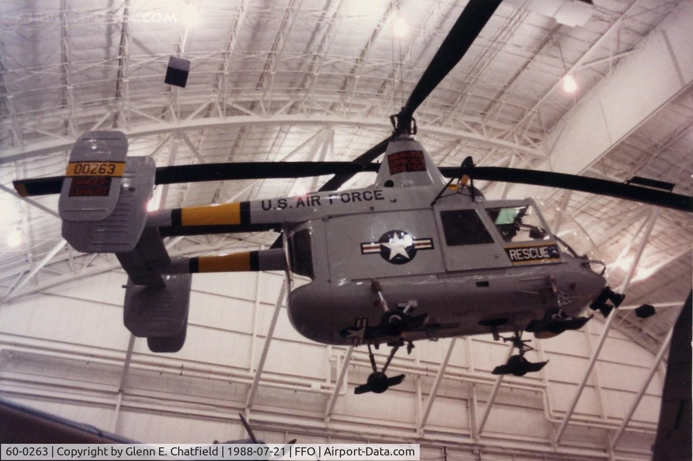 60-0263, 1960 Kaman HH-43B Huskie C/N 87, HH-43B Huskie at the National Museum of the U.S. Air Force