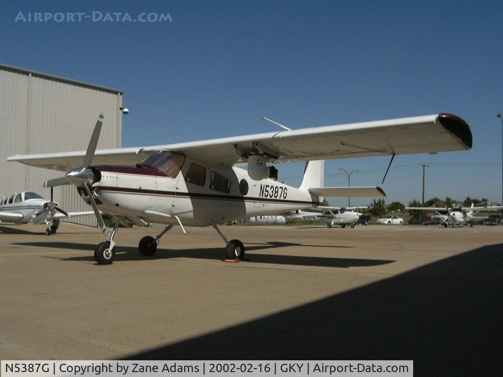 N5387G, 1967 Helio HT-295/U10D Super Courier C/N 1257 (66-14355), Camera plane used by sporting event broadcasts