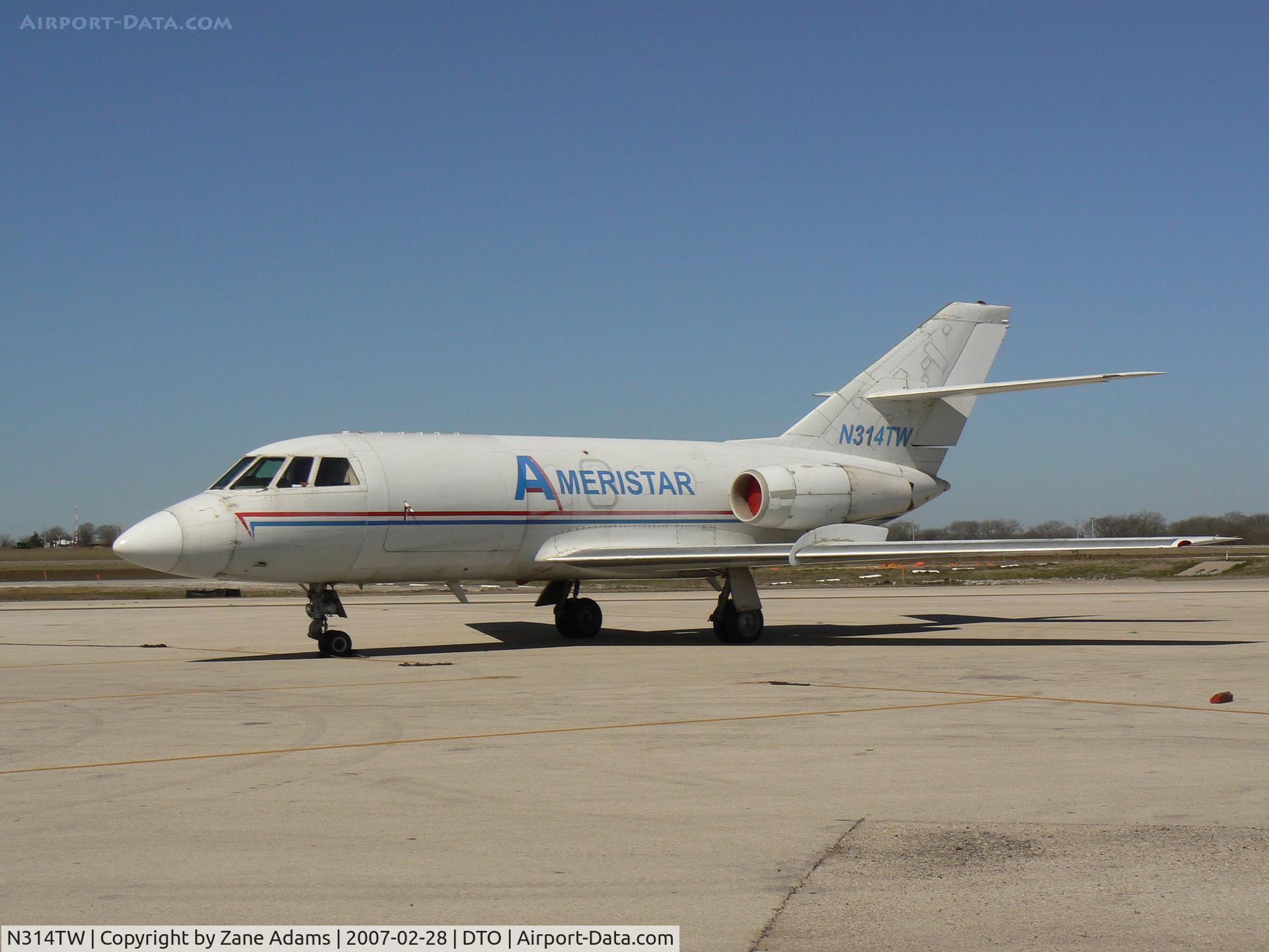 N314TW, 1974 Dassault Falcon (Mystere) 20E C/N 314, Freighter 