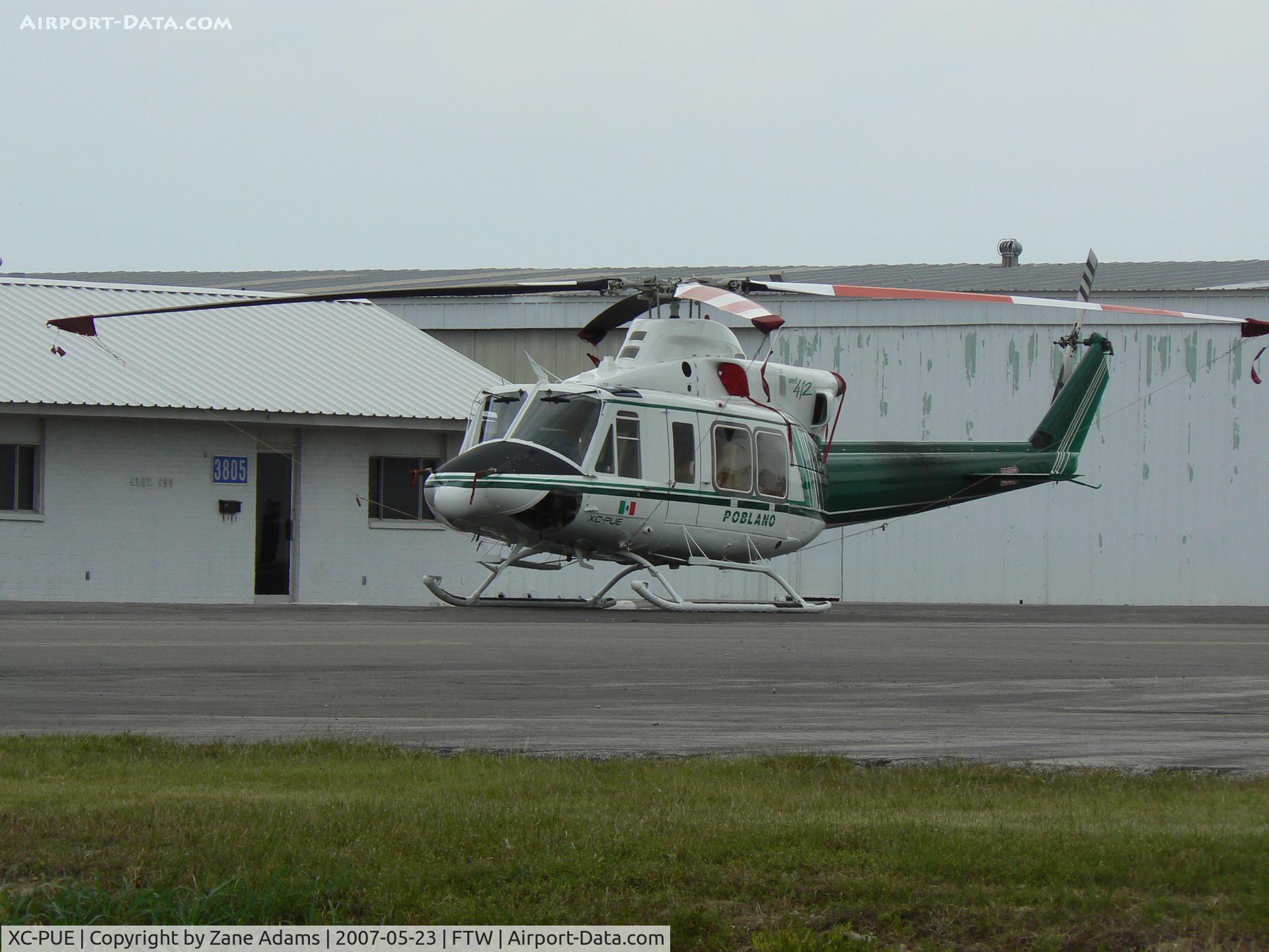 XC-PUE, 2006 Bell 412EP C/N 36418, Mexican Helo at Meacham