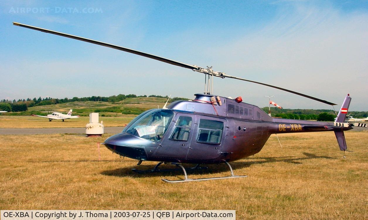 OE-XBA, Agusta AB-206B JetRanger III C/N 8557, Agusta-Bell 206