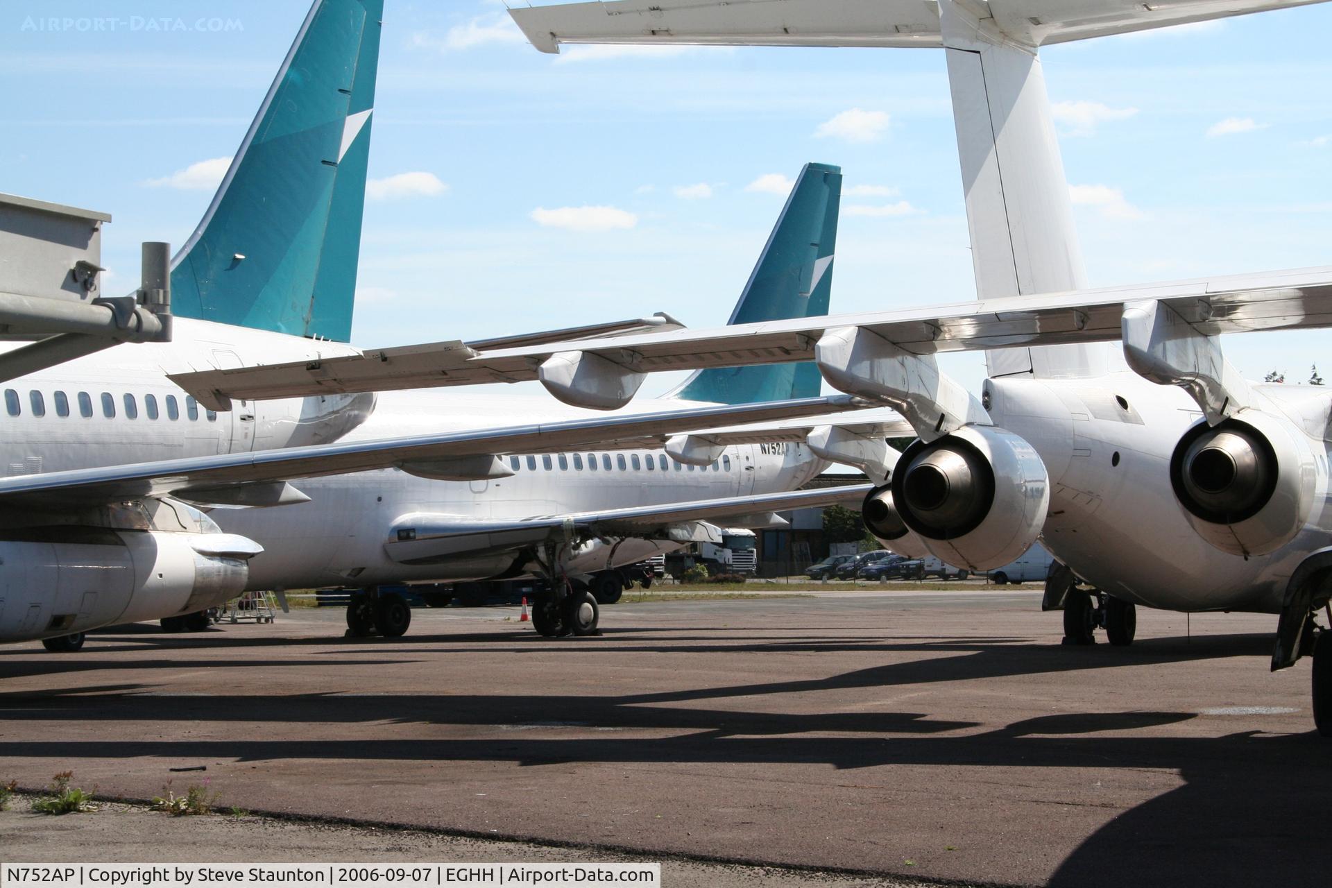 N752AP, Boeing 737-281 C/N 21769, Taken at Bournemouth September 2006