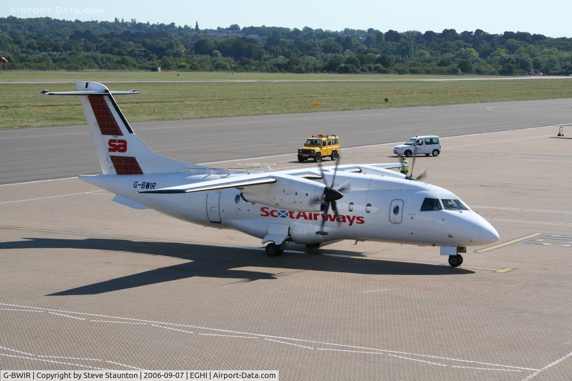 G-BWIR, 1995 Dornier 328-100 C/N 3023, Taken at Southampton September 2006