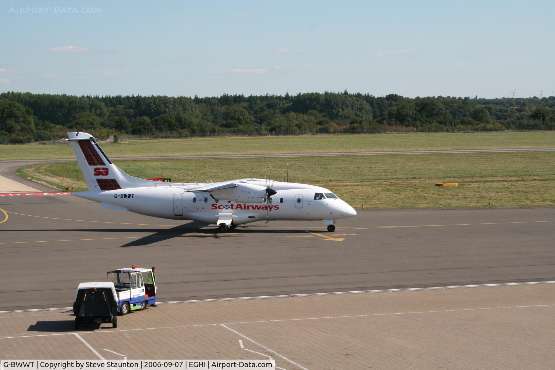G-BWWT, 1995 Dornier 328-100 C/N 3022, Taken at Southampton September 2006