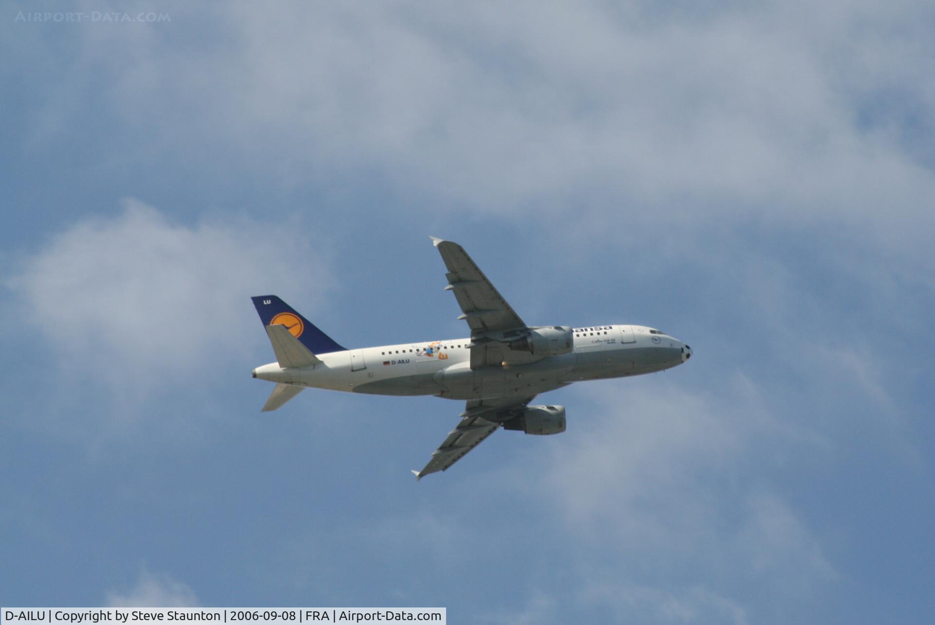D-AILU, 1997 Airbus A319-114 C/N 744, Taken at Frankfurt September 2006