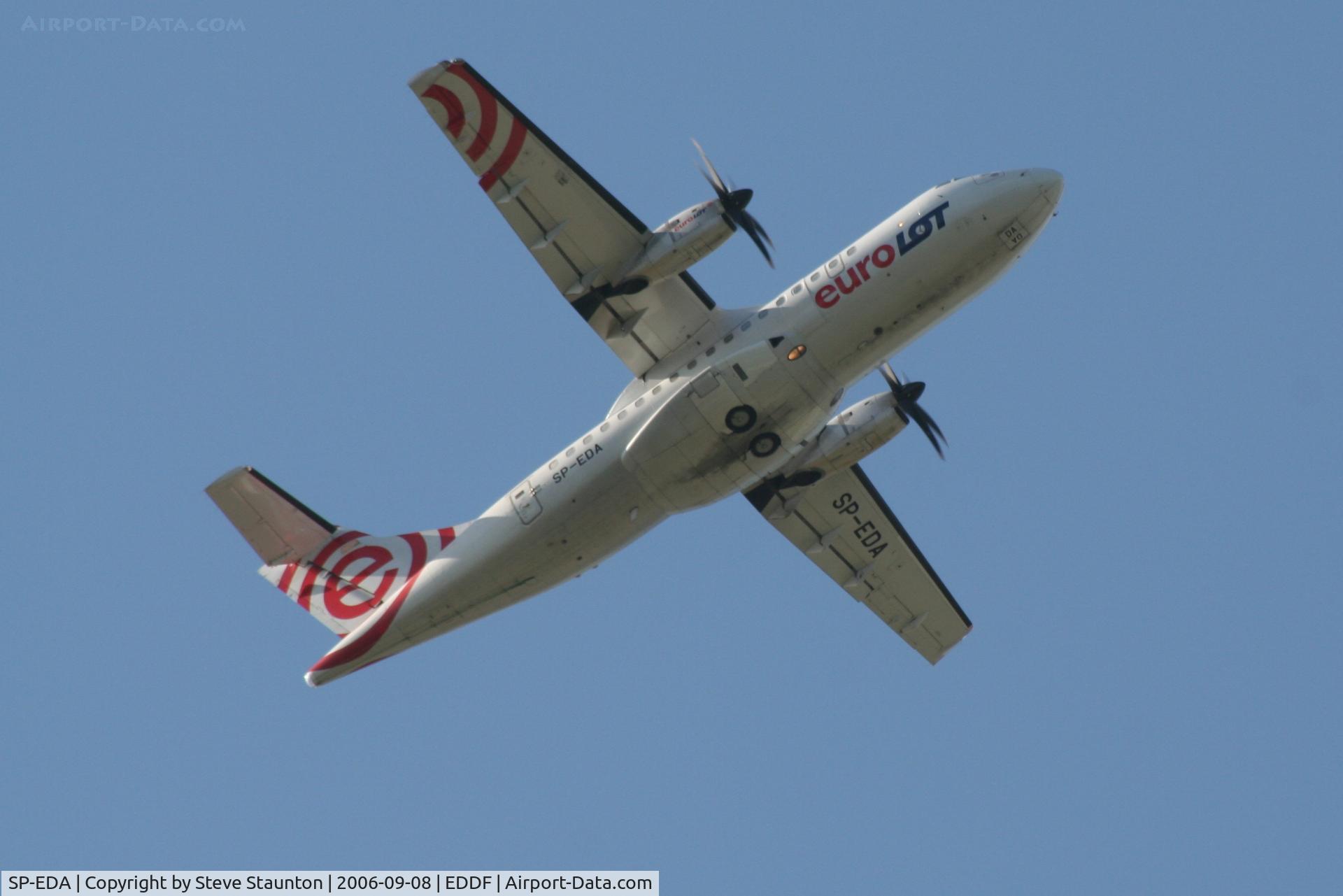 SP-EDA, 1996 ATR 42-500 C/N 516, Taken at Frankfurt September 2006