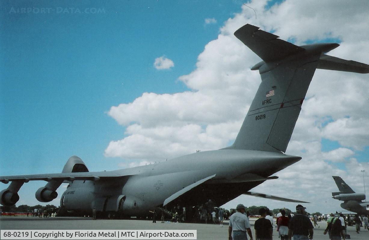 68-0219, 1968 Lockheed C-5A Galaxy C/N 500-0022, C-5