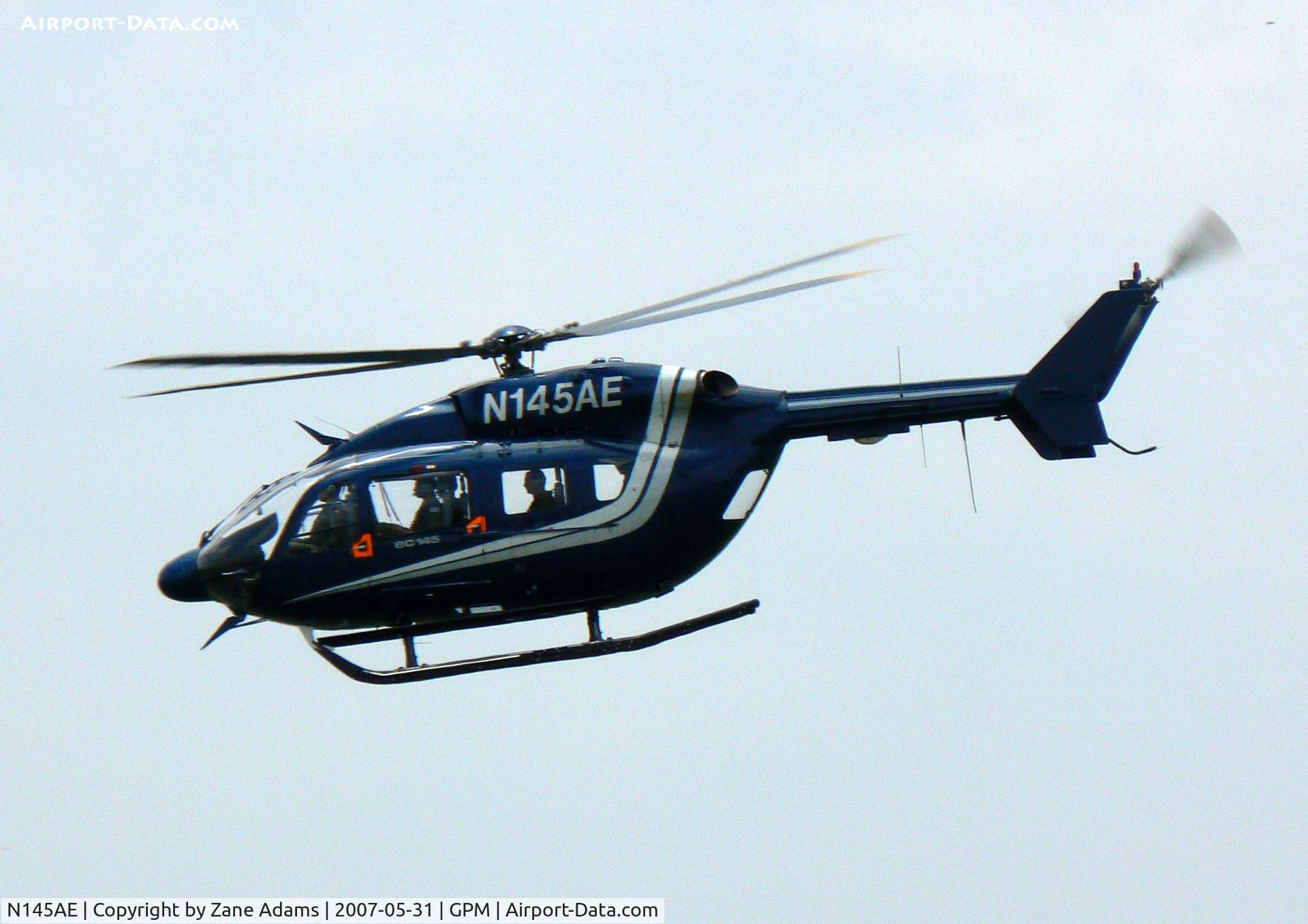N145AE, 2001 Eurocopter-Kawasaki EC-145 (BK-117C-2) C/N 9005, At Eurocopter, Grand Prairie, TX