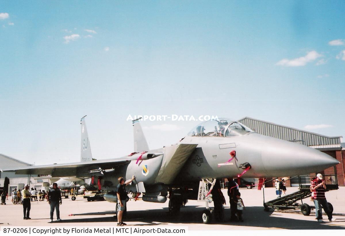 87-0206, 1987 McDonnell Douglas F-15E Strike Eagle C/N 1071/E046, F-15