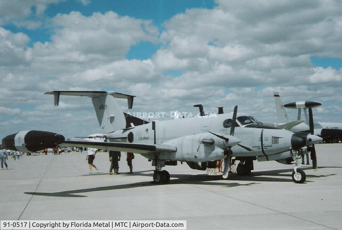 91-0517, 1991 Beech RC-12N Huron C/N FE-024, RC-12