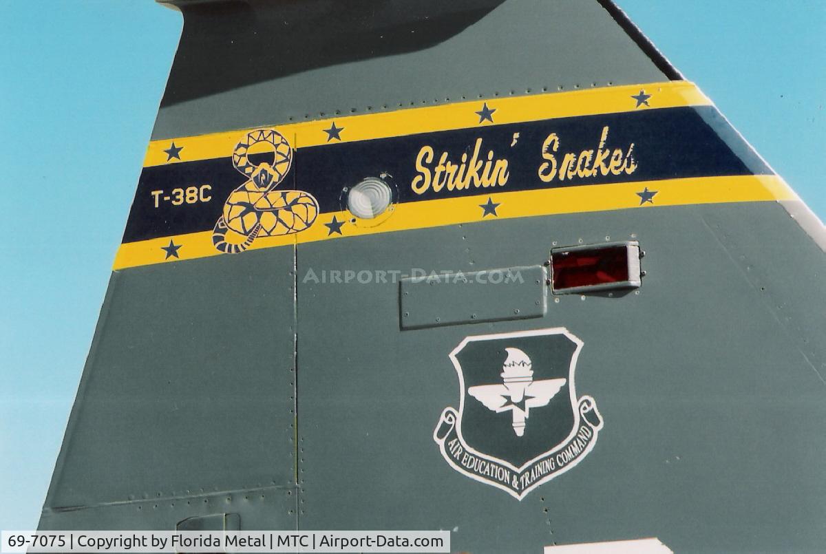 69-7075, 1969 Northrop T-38C Talon C/N T.6225, T-38