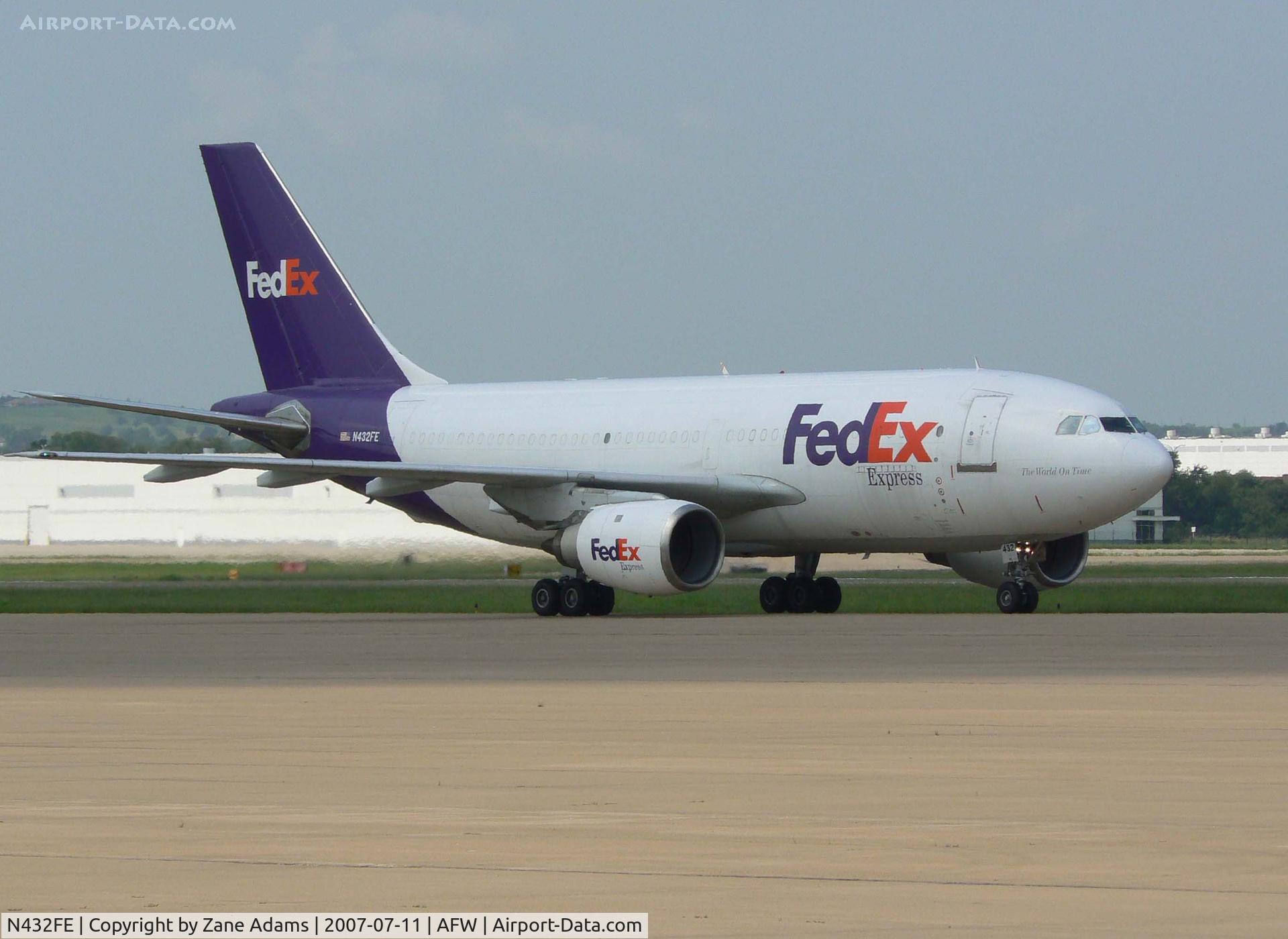 N432FE, 1984 Airbus A310-203 C/N 326, Fed Ex Freight