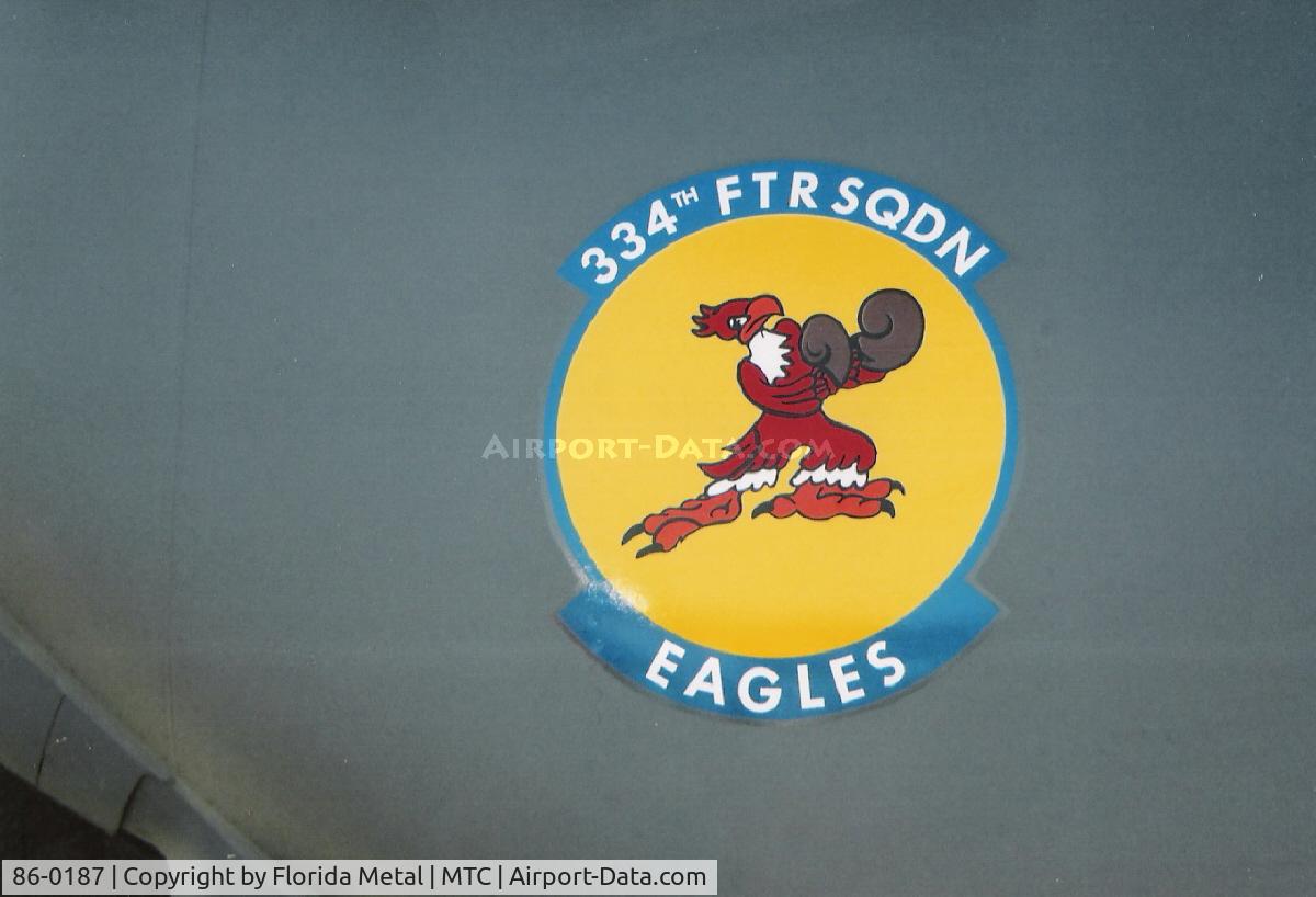 86-0187, 1986 McDonnell Douglas F-15E Strike Eagle C/N 1022/E005, F-15