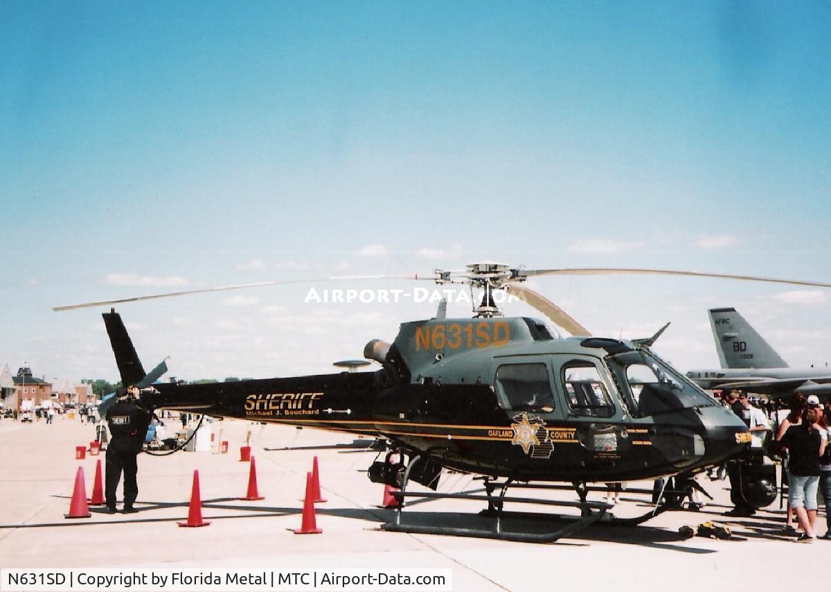 N631SD, 2001 Eurocopter AS-350B-2 Ecureuil Ecureuil C/N 3389, Oakland County Sheriff
