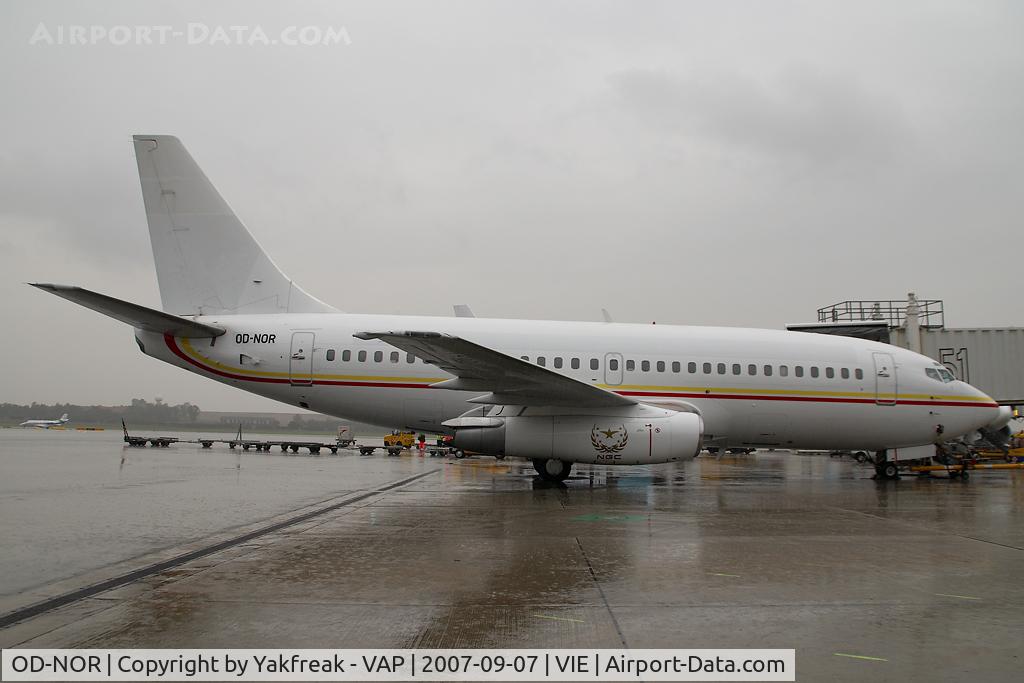 OD-NOR, 1982 Boeing 737-201 C/N 22754, Cirrus Middle East Boeing 737-200 in basic Kurdistan colors