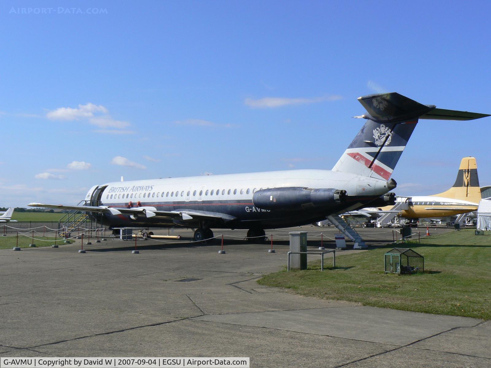 G-AVMU, 1968 BAC 111-510ED One-Eleven C/N BAC.148, On display at Duxford