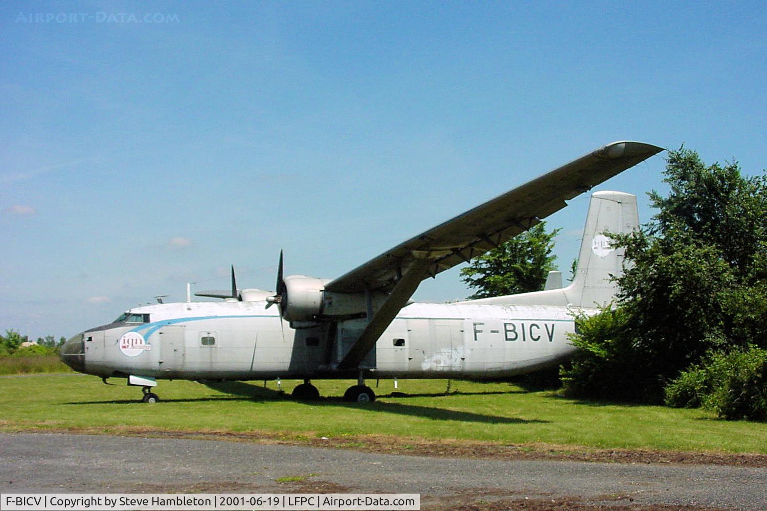 F-BICV, Hurel Dubois HD-34 C/N 8, Preserved at Creil, France