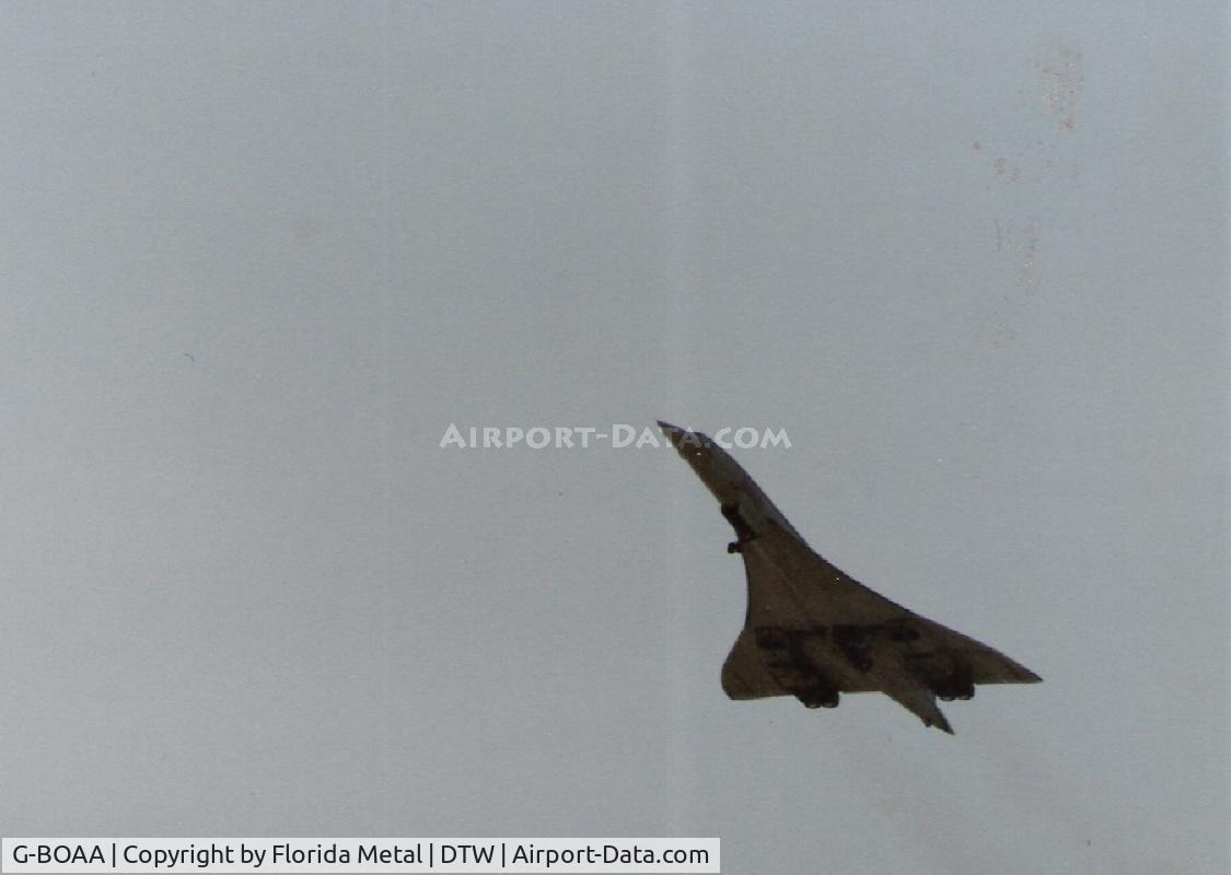 G-BOAA, 1974 Aerospatiale-BAC Concorde 1-102 C/N 100-006, Concorde