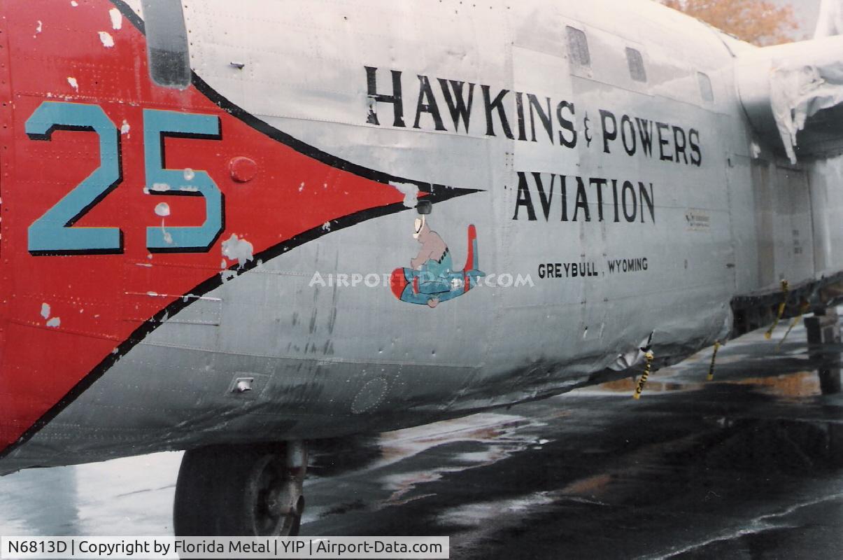 N6813D, 1957 Consolidated Vultee P4Y-2 Privateer C/N 59876, P4Y-2