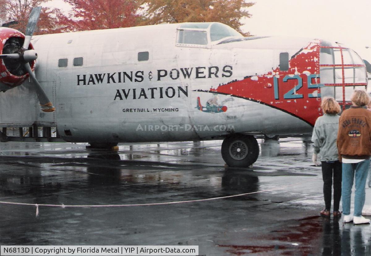 N6813D, 1957 Consolidated Vultee P4Y-2 Privateer C/N 59876, P4Y-2