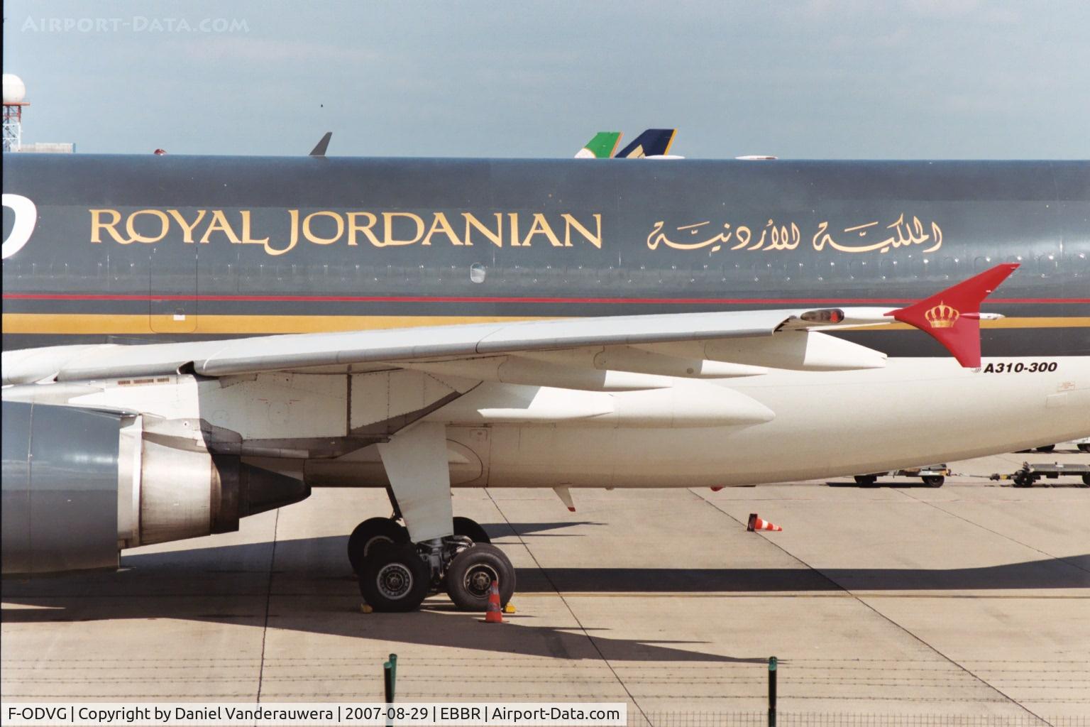 F-ODVG, 1988 Airbus A310-304 C/N 490, flight RJ034 is ready to leave