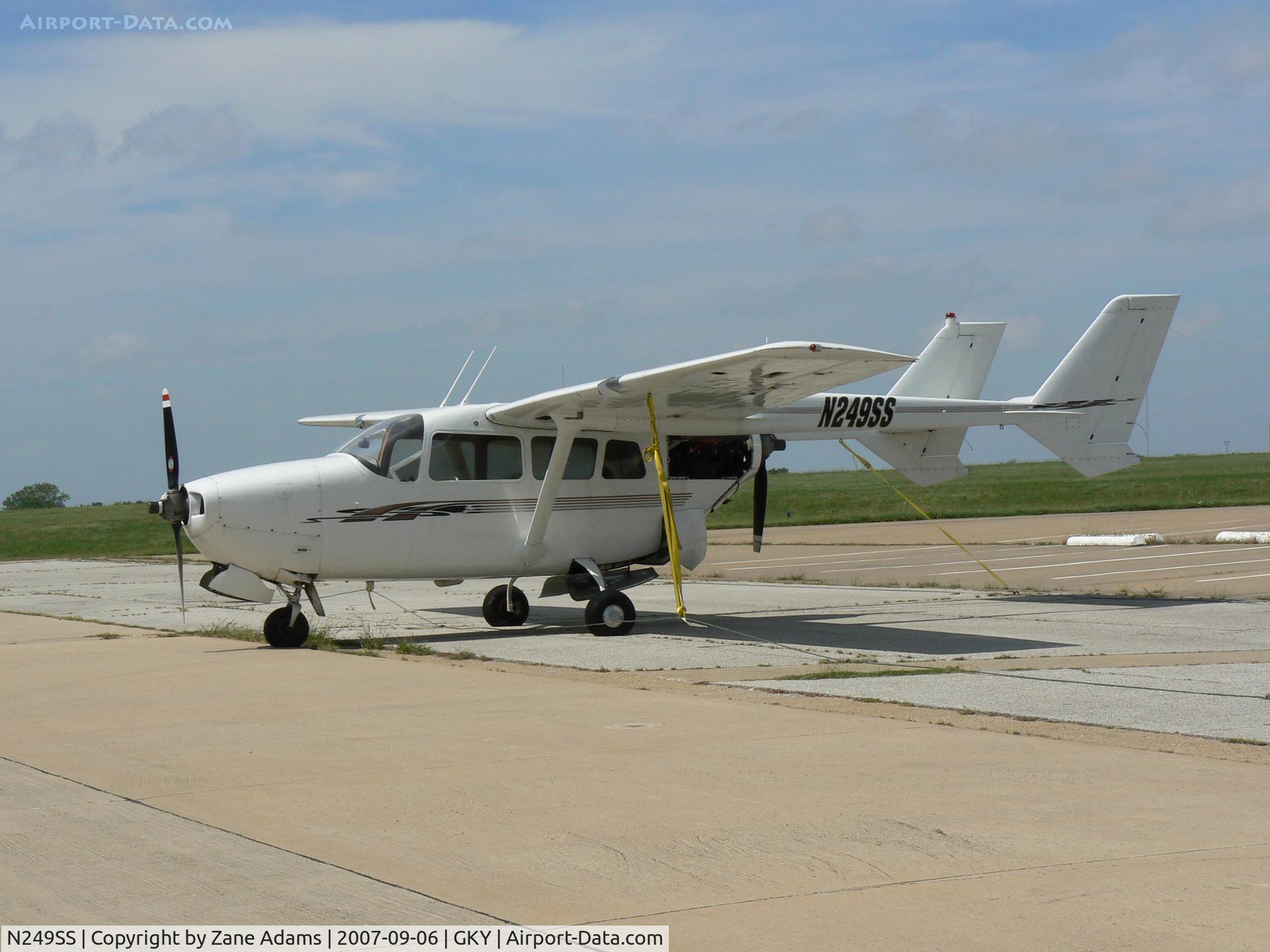 N249SS, Cessna 337A Super Skymaster C/N 337-0249, In for Maintenance