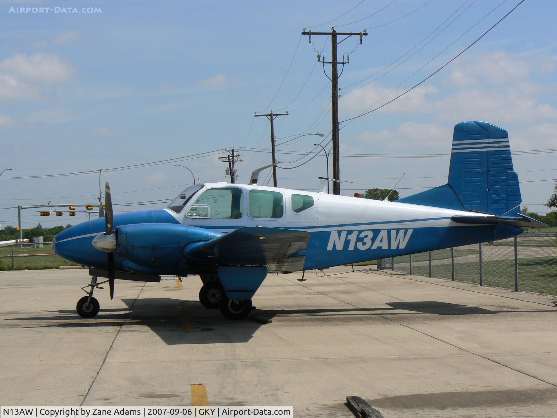 N13AW, 1958 Beech 95 Travel Air C/N TD-184, Earn your multi-engine rating...