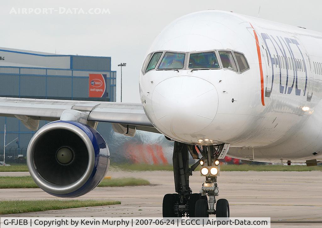 G-FJEB, 1989 Boeing 757-23A C/N 24290, Fine looking 757