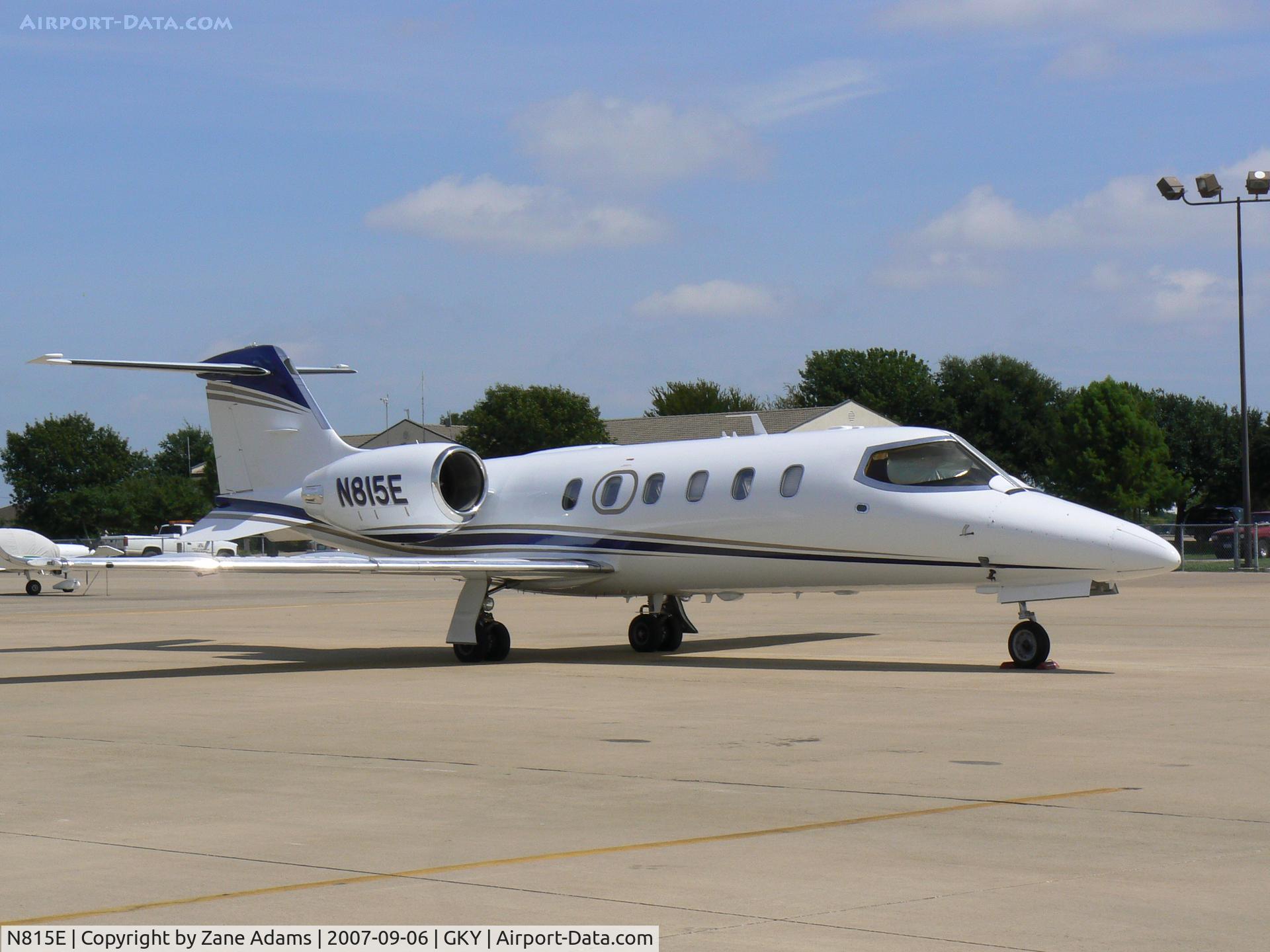 N815E, 1996 Learjet Inc 31A C/N 118, on the ramp at Arlington Muni