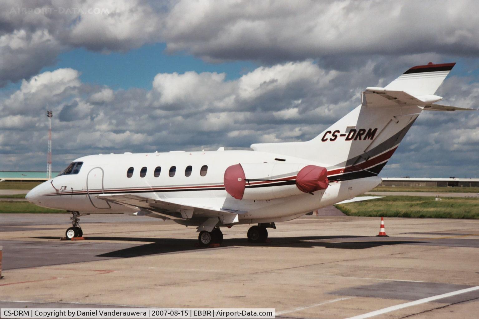 CS-DRM, 2006 Raytheon Hawker 800XP C/N 258771, parked on ABELAG apron