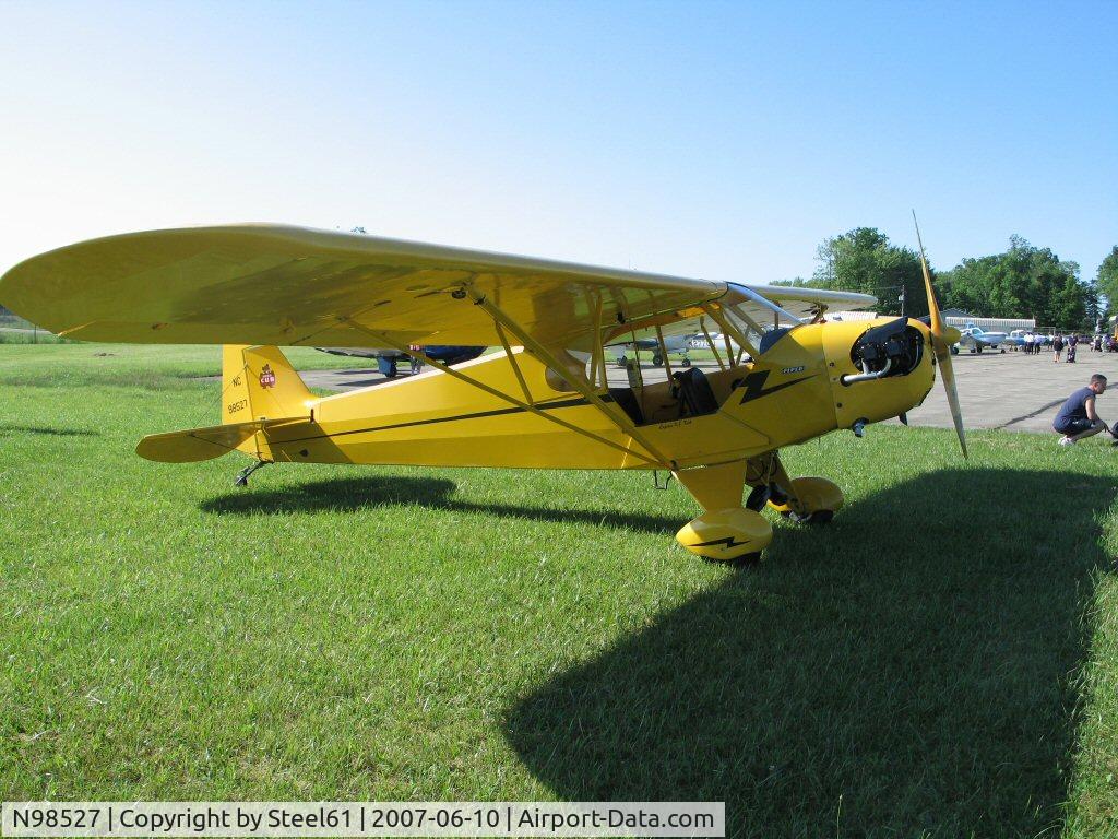 N98527, 1946 Piper J3C-65 Cub C/N 18735, This was taken at the Meadville, PA Fly-in