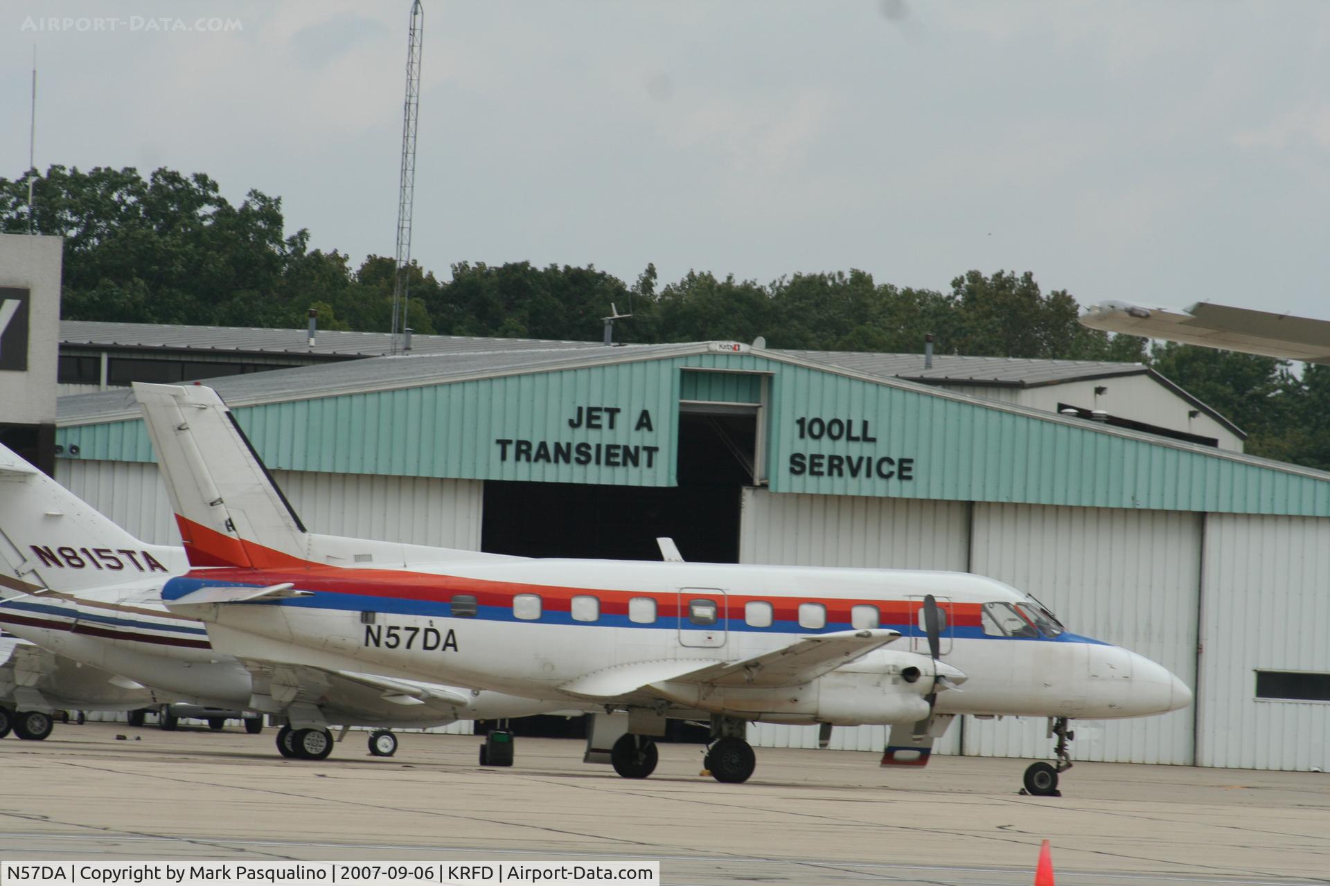 N57DA, 1981 Embraer EMB-110P1 Bandeirante C/N 110.348, EMB-110P1