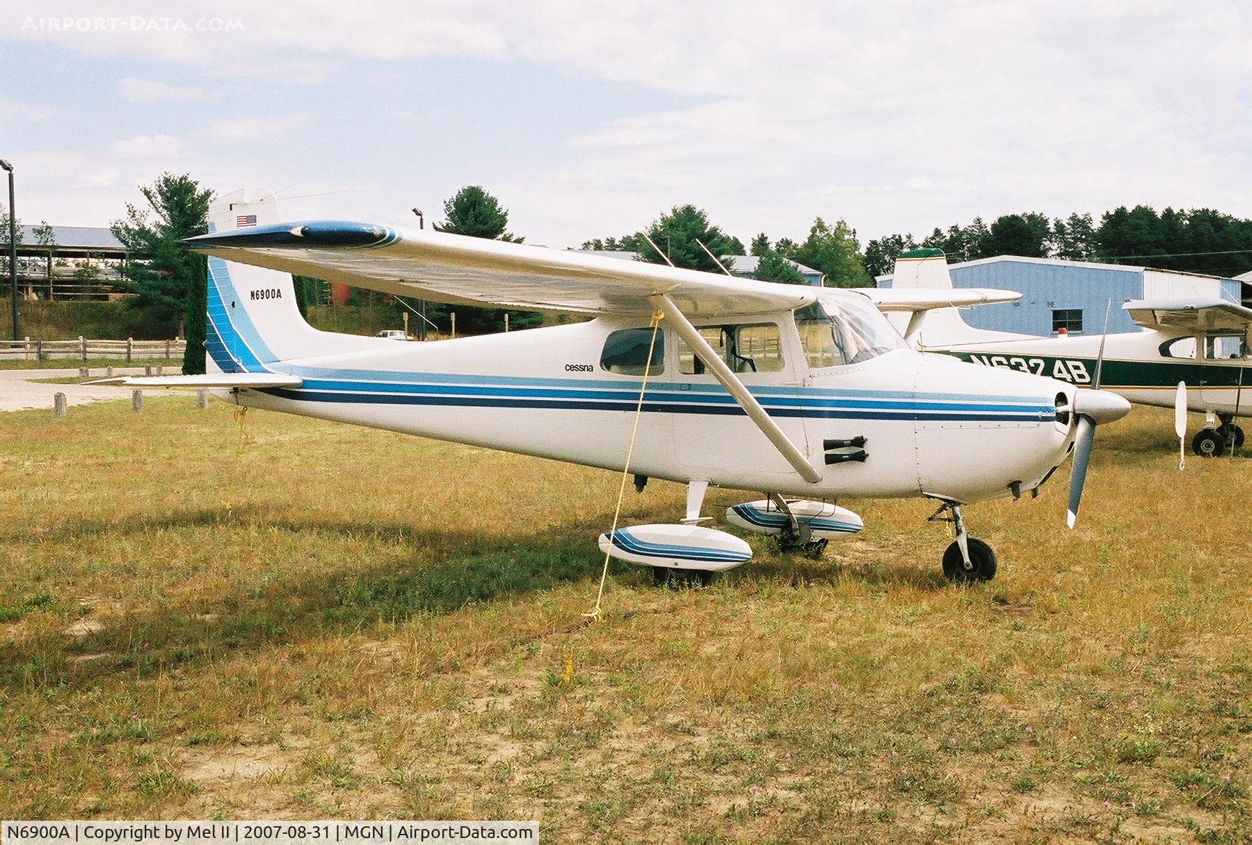 N6900A, 1956 Cessna 172 C/N 29000, Parked @ Harbor Springs Airport (MGN)