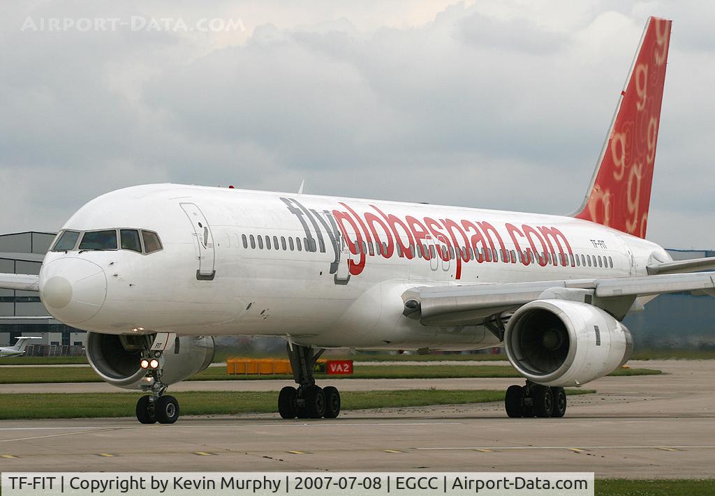 TF-FIT, 1994 Boeing 757-256 C/N 26244, Globespan holiday jet