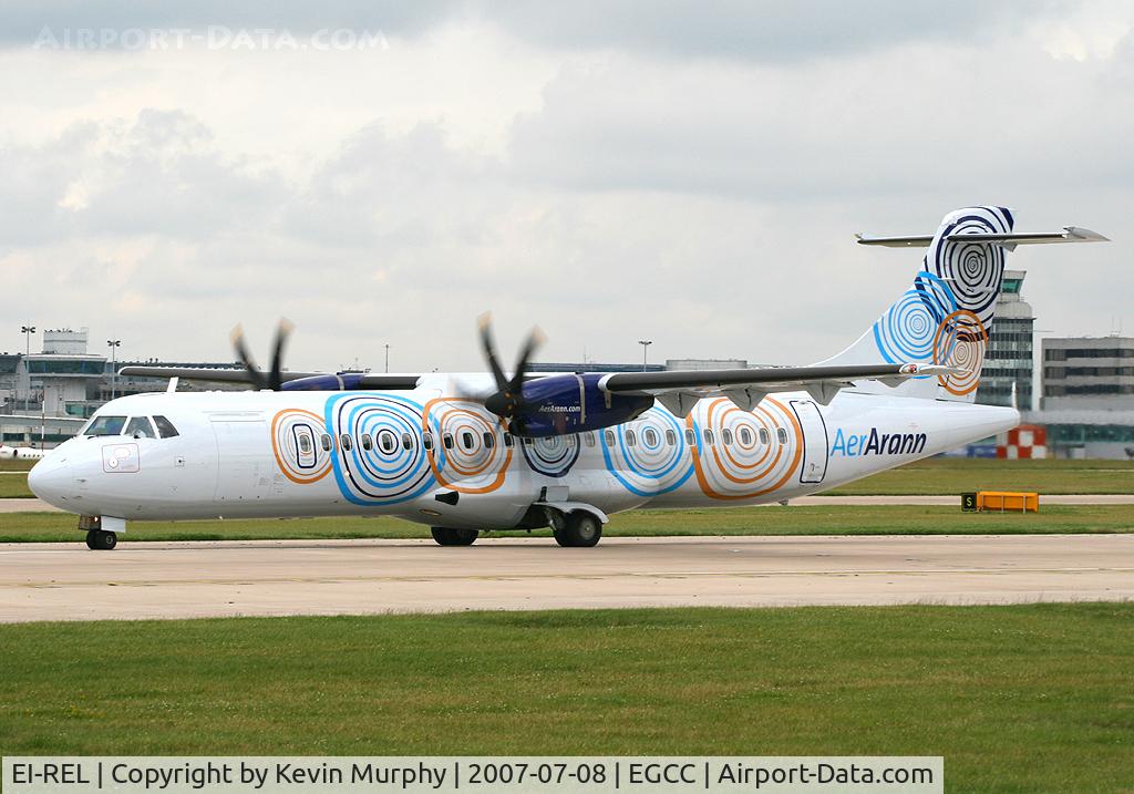 EI-REL, 2007 ATR 72-212A C/N 748, Aer Arran's latest ATR