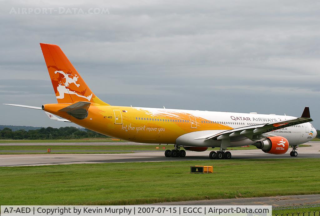 A7-AED, 2005 Airbus A330-302 C/N 680, Colourful Qatar Airbus