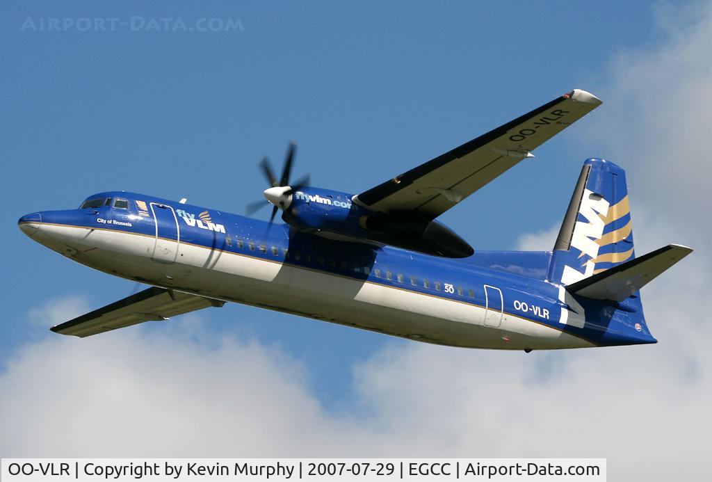OO-VLR, 1988 Fokker 50 C/N 20121, VLM F50