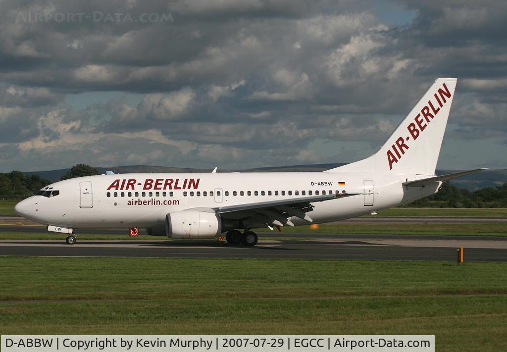D-ABBW, 2002 Boeing 737-76Q C/N 30642, Berlin 737