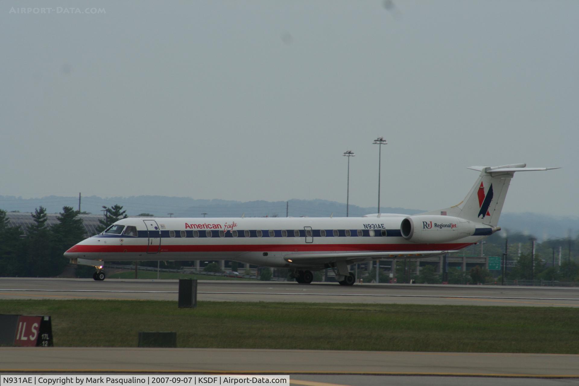 N931AE, 2005 Embraer ERJ-145LR (EMB-145LR) C/N 14500912, EMB-145LR