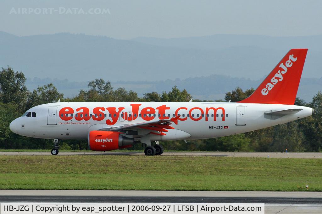 HB-JZG, 2004 Airbus A319-111 C/N 2196, taxi to holdingpoint 16