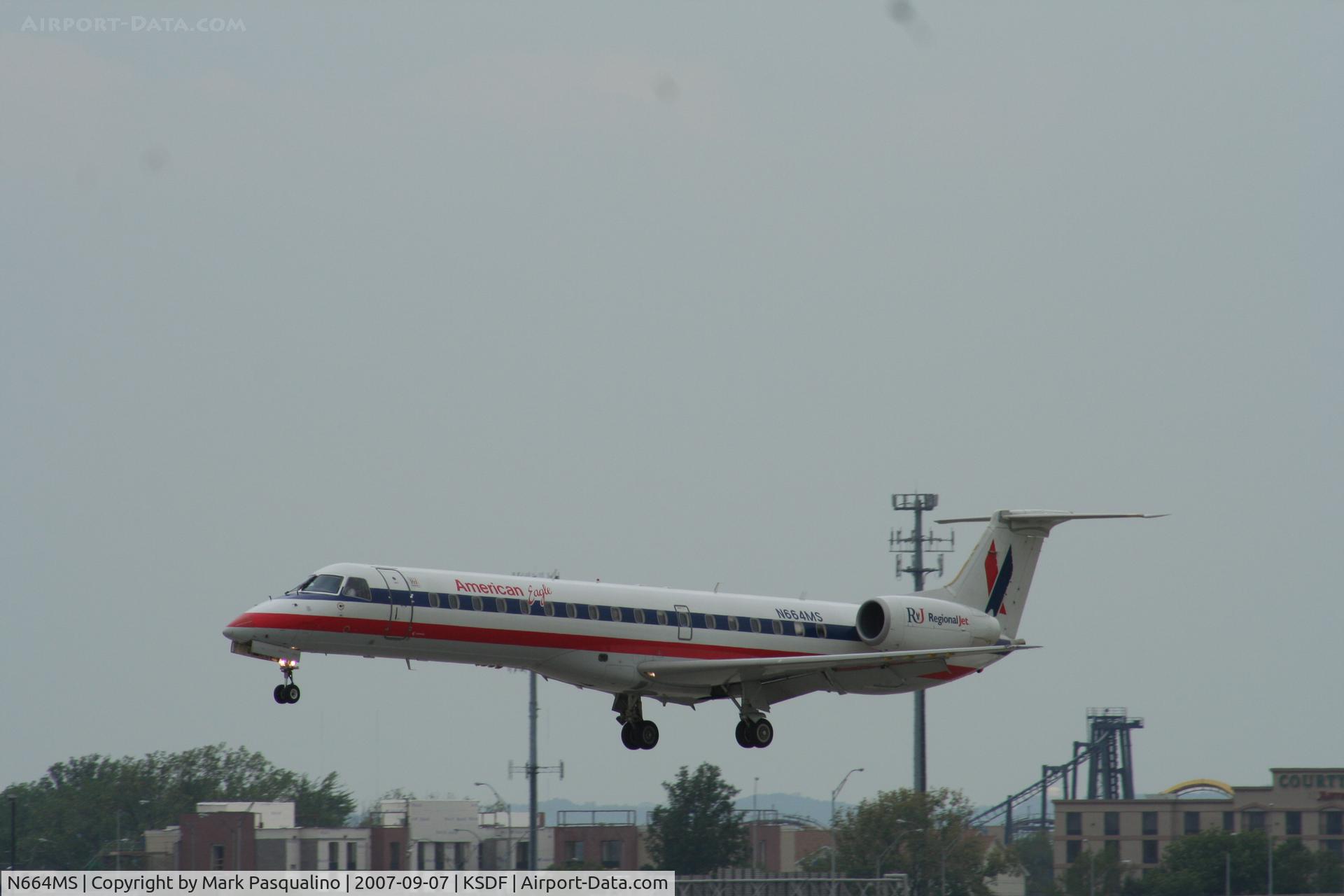N664MS, 2004 Embraer ERJ-145LR (EMB-145LR) C/N 145779, EMB-145LR