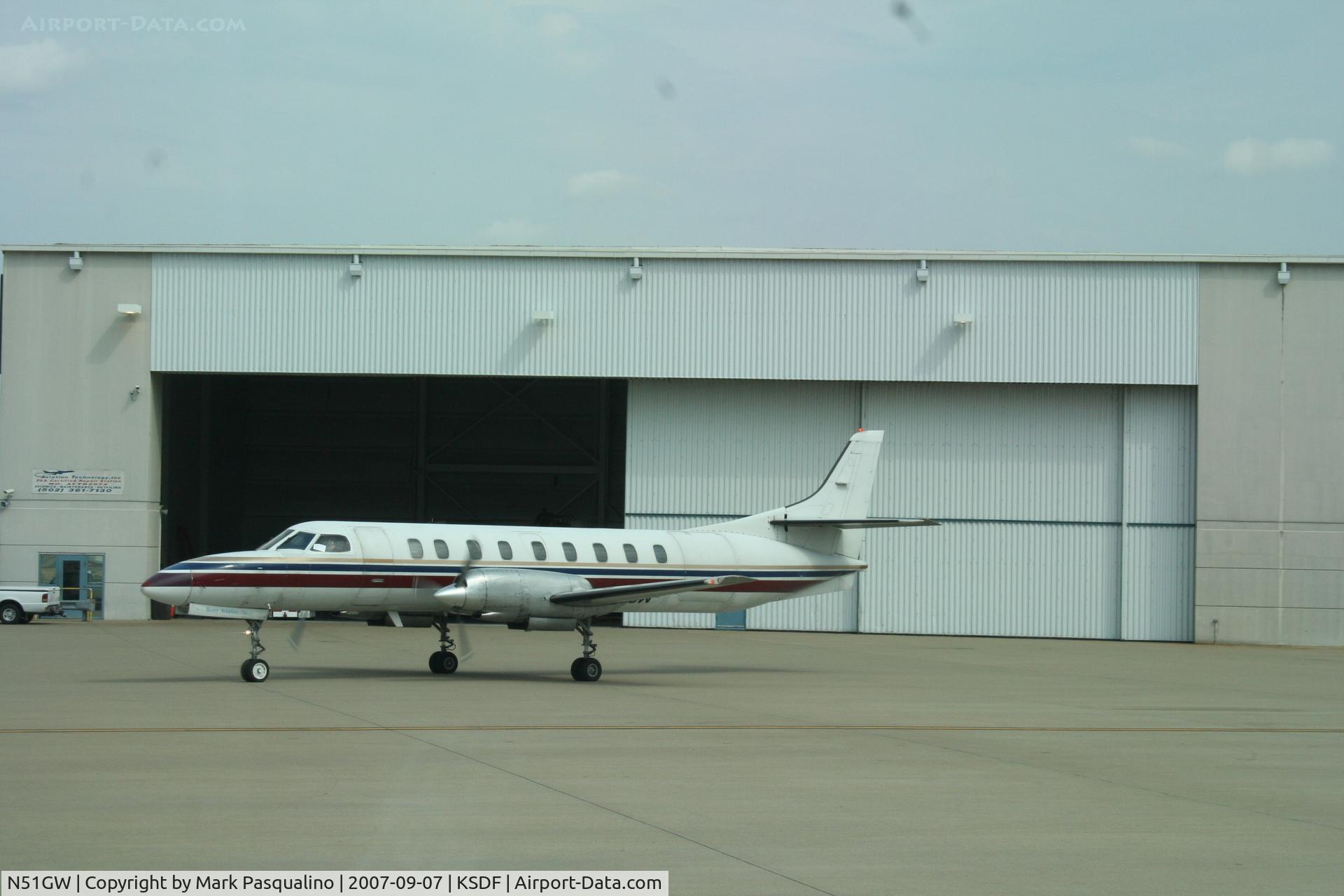 N51GW, 1980 Swearingen SA226TC C/N TC362, SA226TC