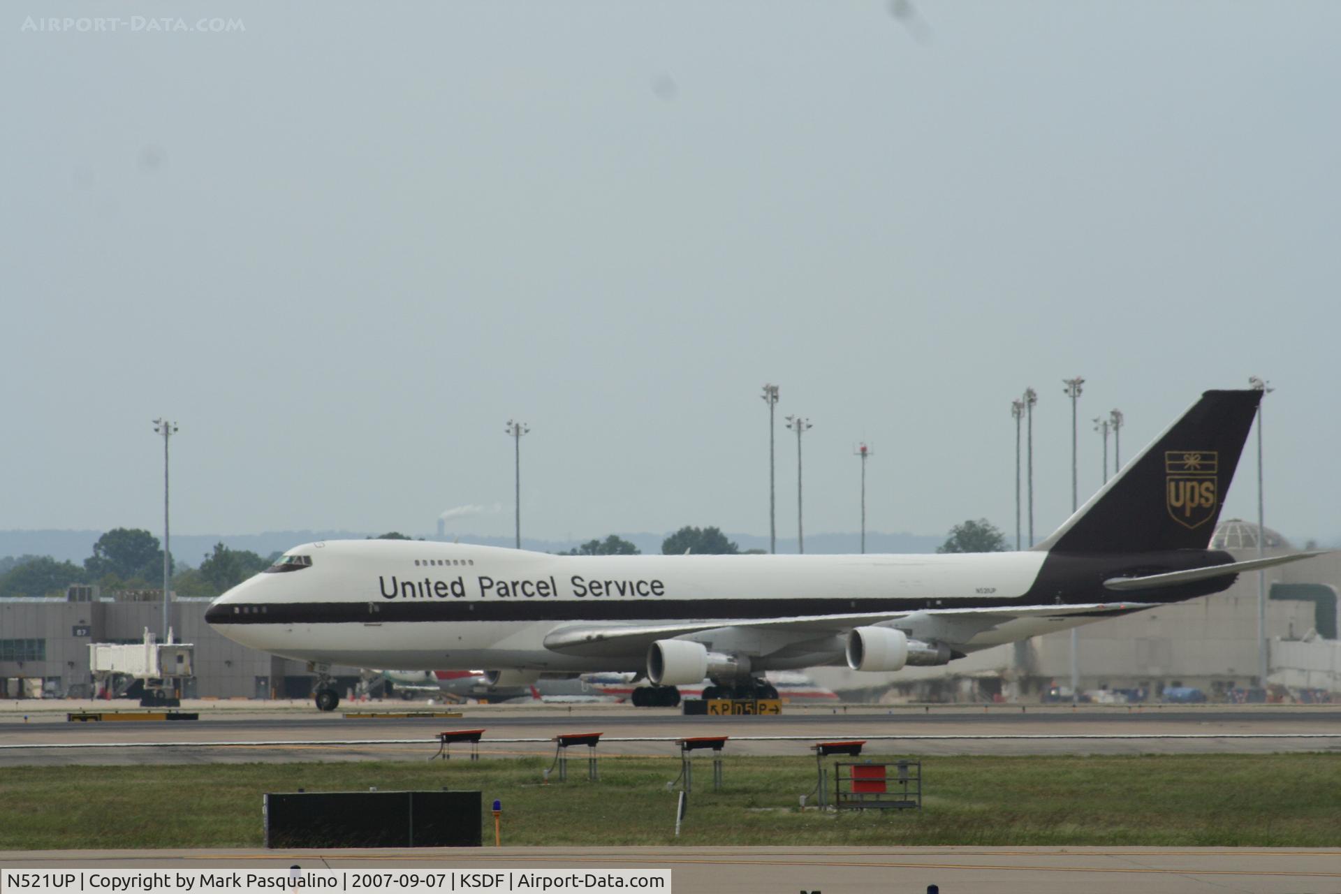 N521UP, 1981 Boeing 747-212B C/N 21944, Boeing 747-200