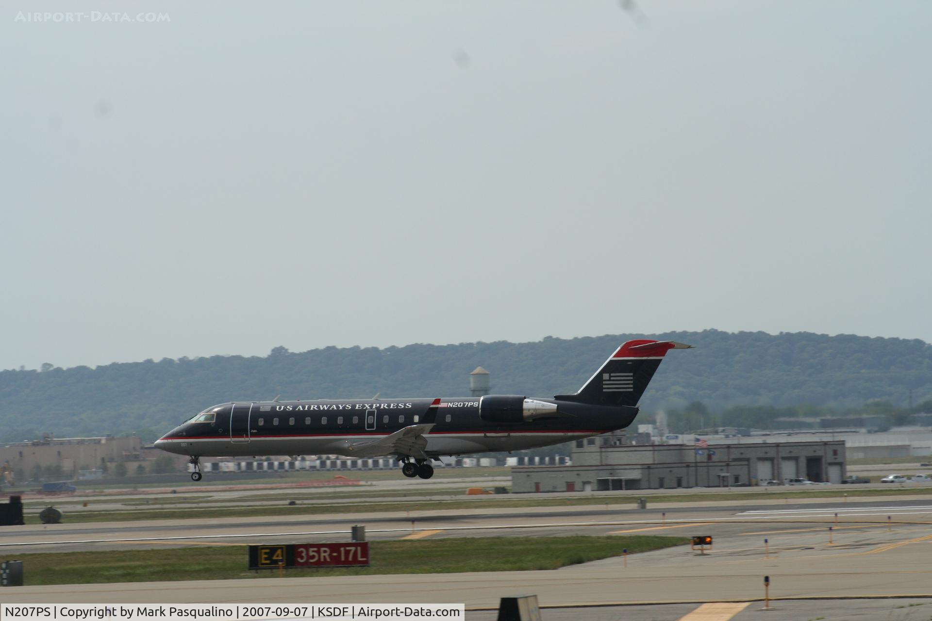 N207PS, 2003 Bombardier CRJ-200ER (CL-600-2B19) C/N 7873, CL-600-2B19