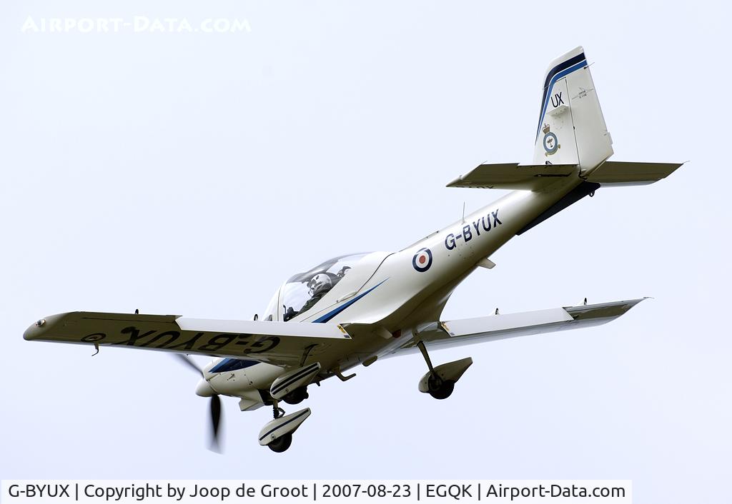 G-BYUX, 2000 Grob G-115E Tutor T1 C/N 82108/E, These Grobs are leased by the RAF for the University Air Squadrons