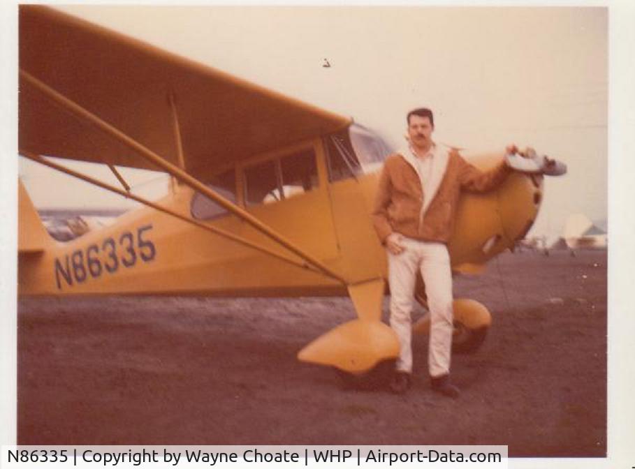 N86335, 1946 Aeronca 11AC Chief C/N 11AC-141, When first purchased At Meadowlark about 1965
