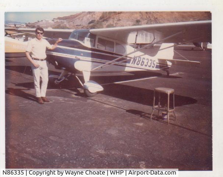 N86335, 1946 Aeronca 11AC Chief C/N 11AC-141, After total rebuild about 1967