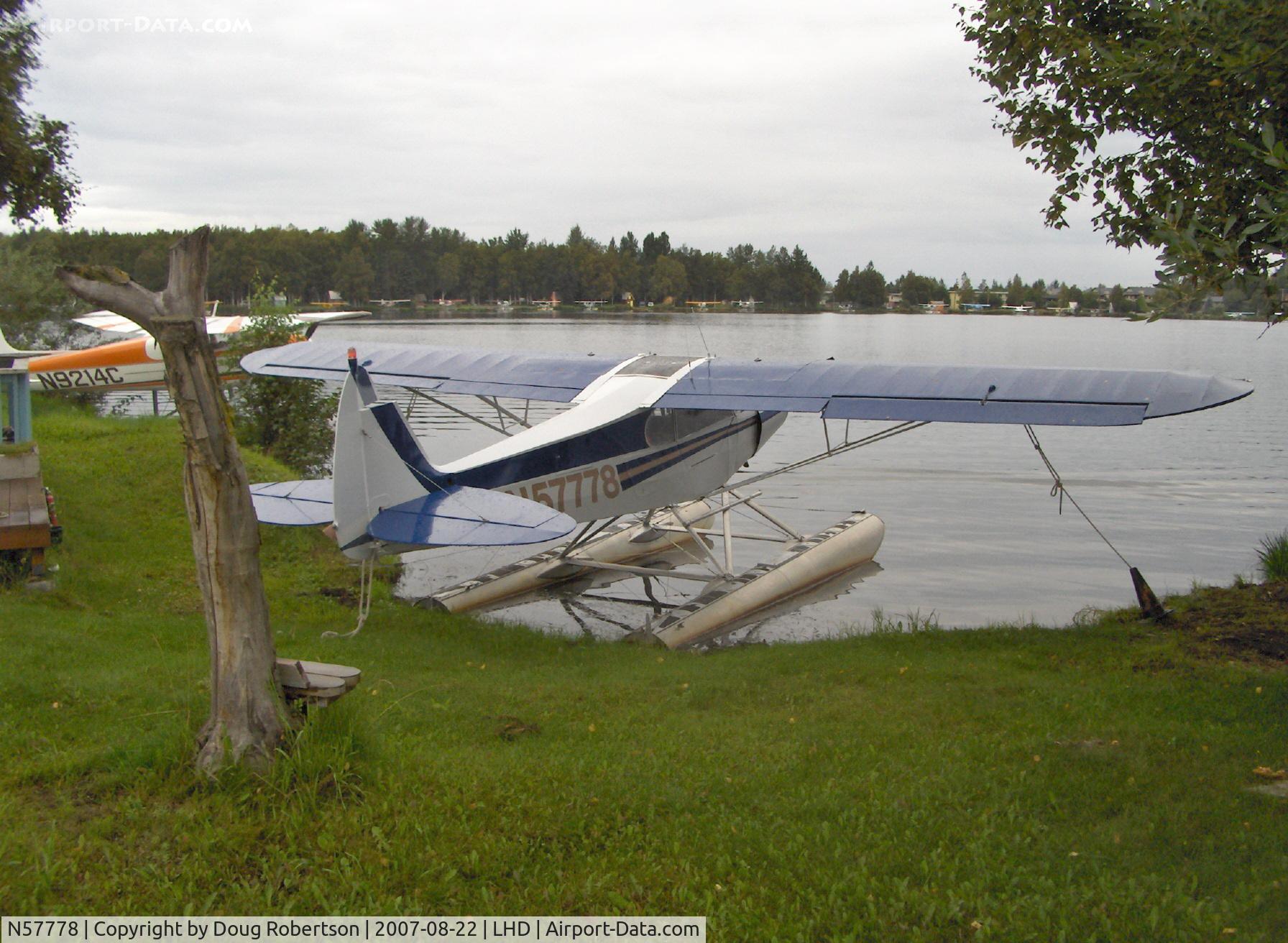 N57778, Piper PA-18-150 Super Cub C/N 18-7709129, 1977 Piper PA-18-150 SUPER CUB, Lycoming O-320 150 Hp