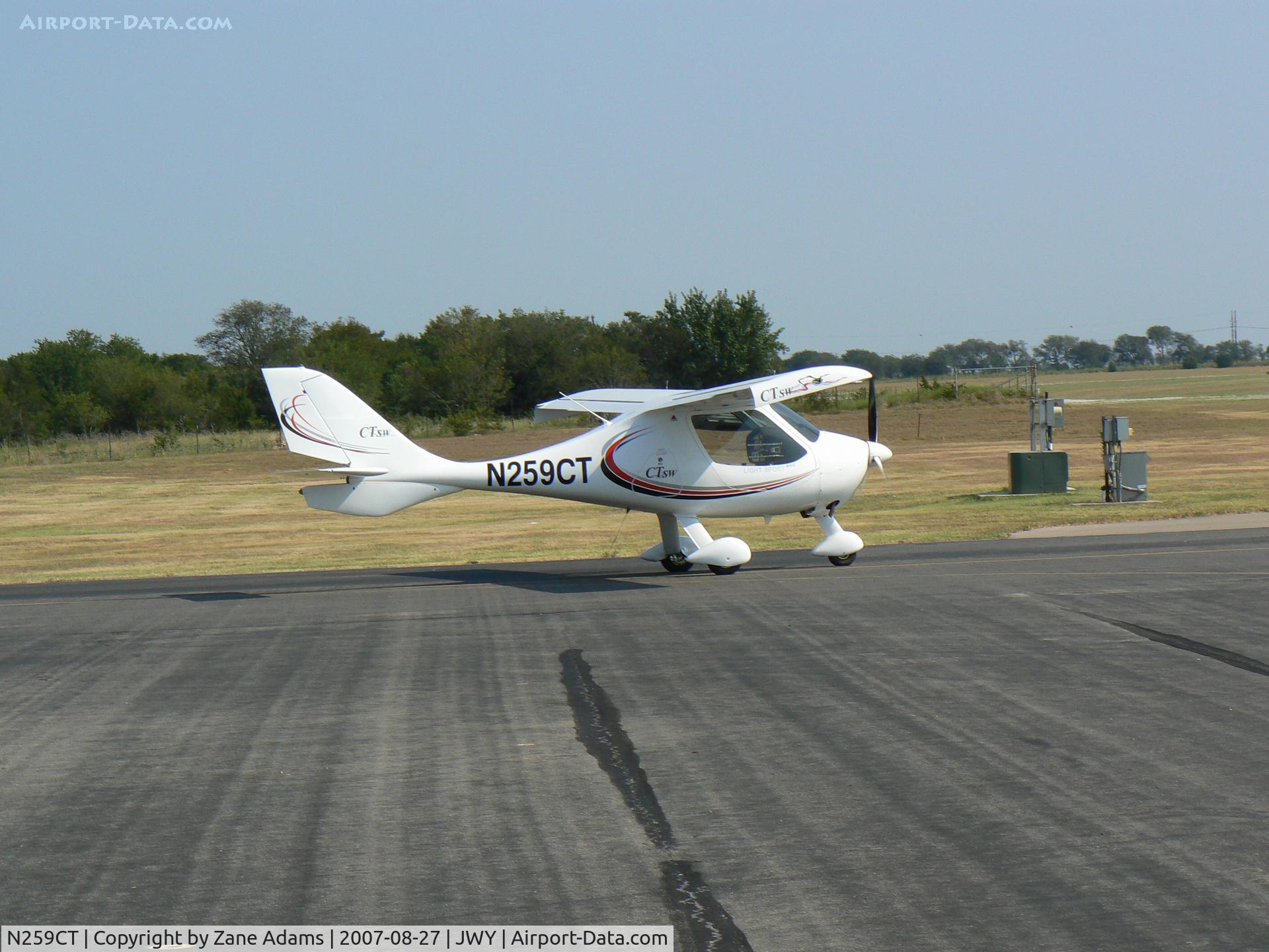 N259CT, 2007 Flight Design CTSW C/N 07-03-07, New LSA aircraft