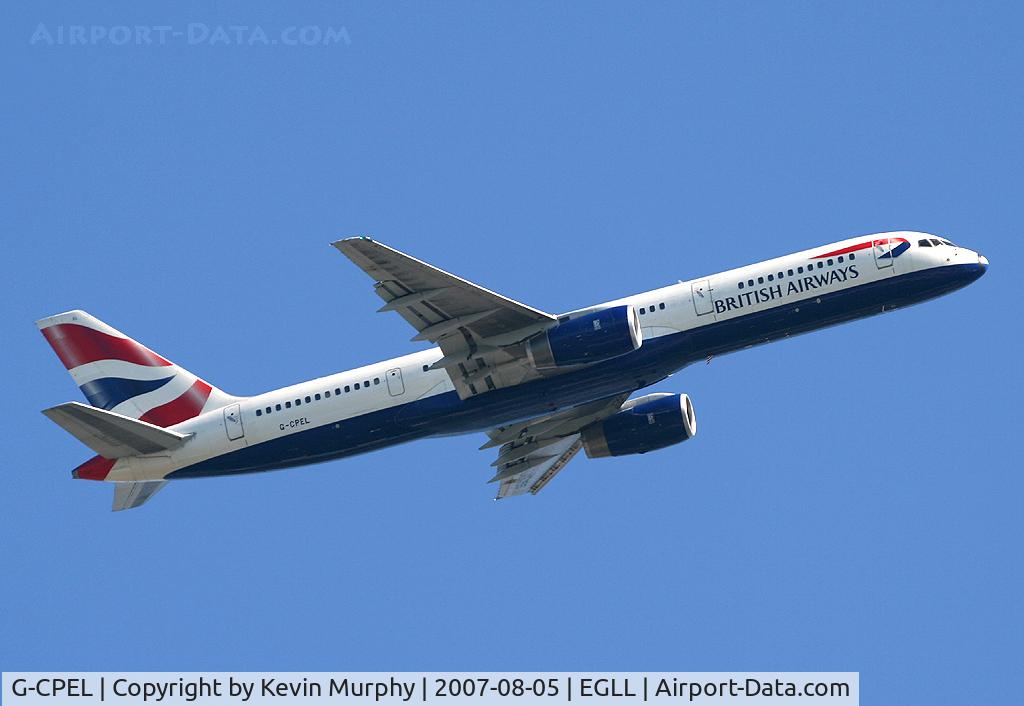 G-CPEL, 1989 Boeing 757-236 C/N 24398, BA 757